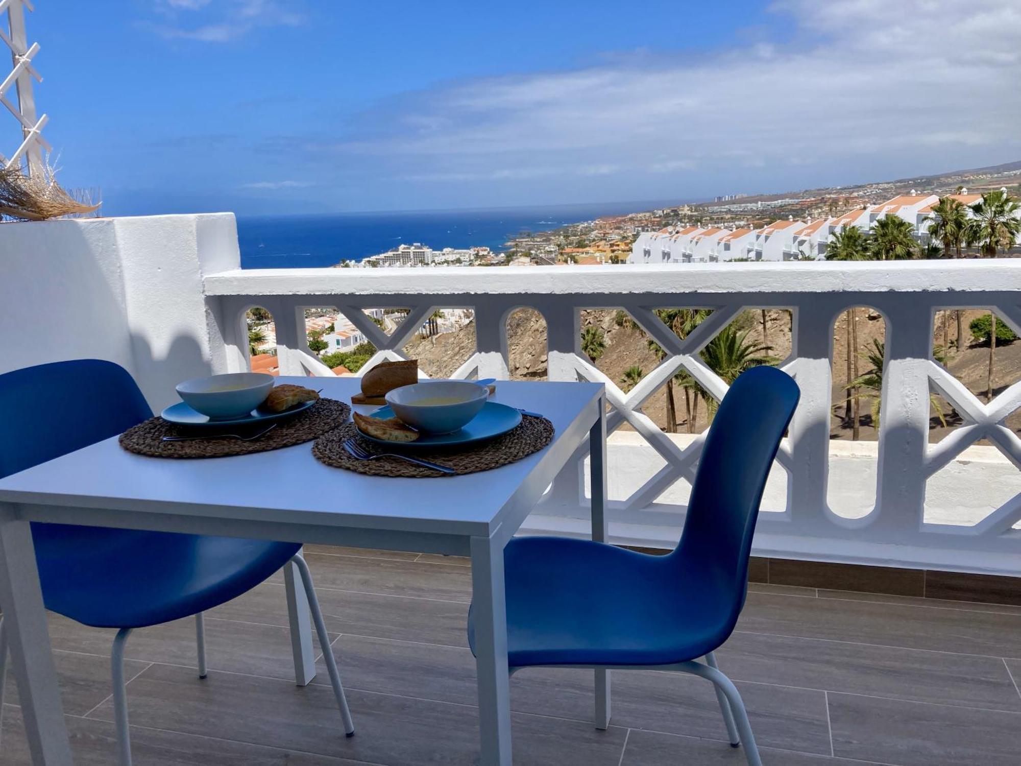 Costa Adeje - Modern Apartment With Terrace Views Of Ocean & Sunset Exterior foto