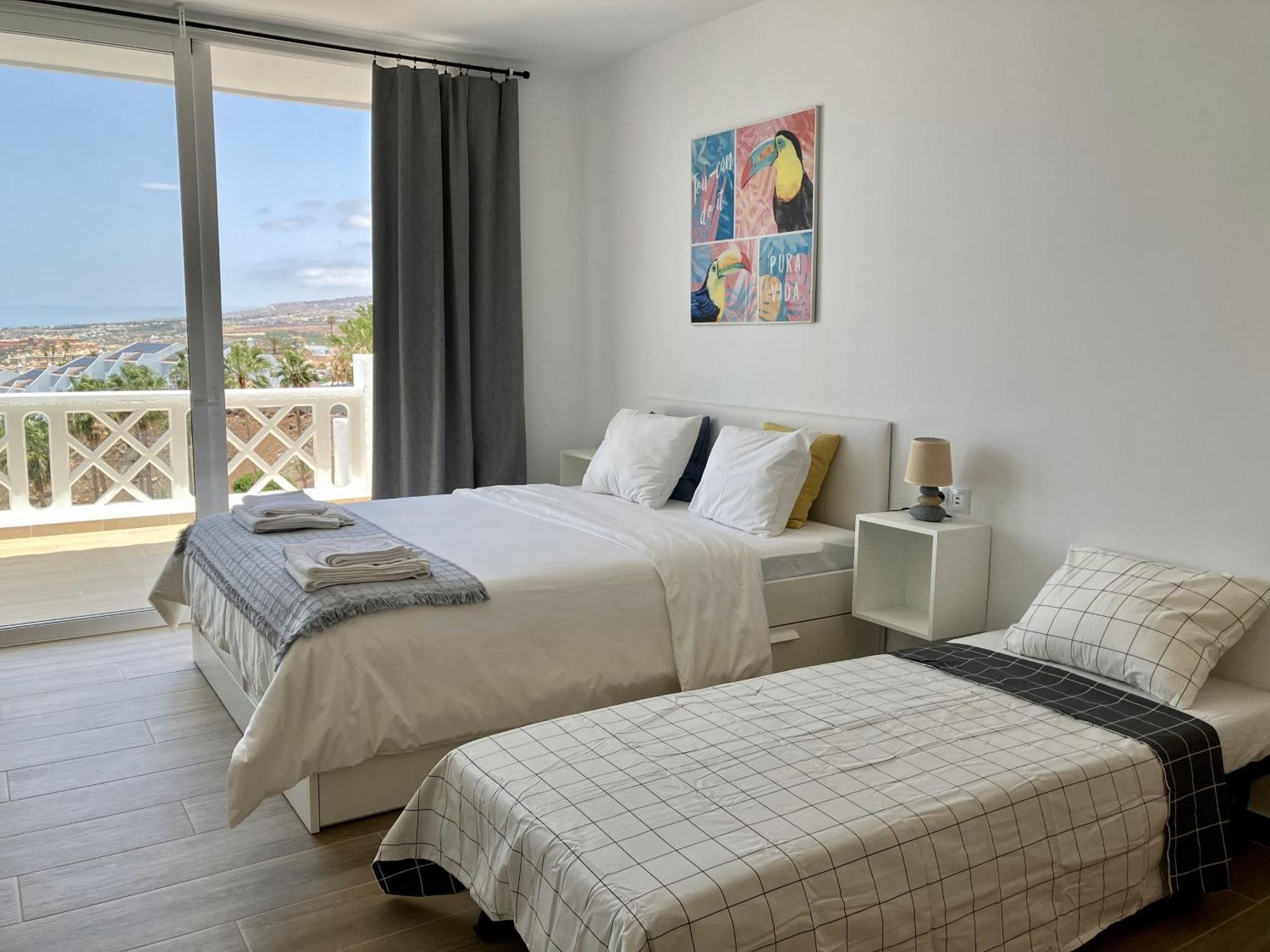 Costa Adeje - Modern Apartment With Terrace Views Of Ocean & Sunset Exterior foto
